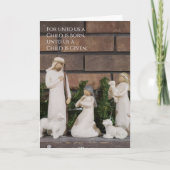 Isaiah 9:6 Bibelschrift Weihnachten Karte (Vorderseite)