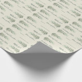 Isaiah 9:6 Christlich Moderne Drehbuch Weihnachten Geschenkpapier (Ecke)