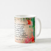 Isaiah 9:6 Denn für uns ist ein Kind Geboren, Weih Kaffeetasse (VorderseiteRechts)