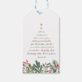 Isaiah 9:6 Denn Uns a Kind ist Geboren Weihnachten Geschenkanhänger