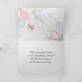 Isaiah 9:6 Er wird als wunderbar bezeichnet... Wei Karte (Innenseite)