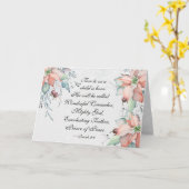 Isaiah 9:6 Er wird als wunderbar bezeichnet... Wei Karte (Gelbe Blume)