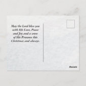 Isaiah 9:6 Er wird als wunderbar bezeichnet... Wei Postkarte (Rückseite)