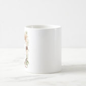 Isaiah 9:6 Für uns Weihnachts-Oval-Blumenrahmen Kaffeetasse (Mittel)