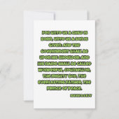 Isaiah 9:6 KJV Bible Scripting Gruß Karte (Vorderseite)