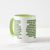 Isaiah 9:6 KJV Bible Scripture Two-Tone Tasse (Vorderseite Links)
