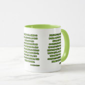 Isaiah 9:6 KJV Bible Scripture Two-Tone Tasse (VorderseiteRechts)