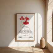 Isaiah 9:6 Minimale Weihnachtsschrift Kunst Poster