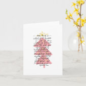 Isaiah 9:6 Typografie Weihnachtsbibelverse Karte (Gelbe Blume)