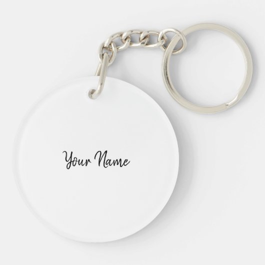 Isaiah Bible Scripture wartet auf den Lord Eagle Schlüsselanhänger (Rückseite)