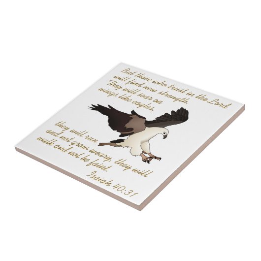 Isaiah Bible Verse Fliese (Seite)