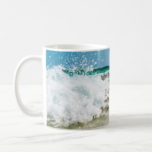 Isaiah Bible Verse Kaffeetasse (Links)