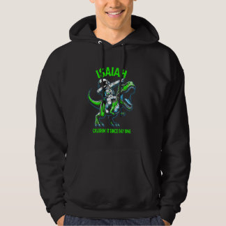 Isaiah Crushin' It Since Day One Astronaut Dinosau Hoodie