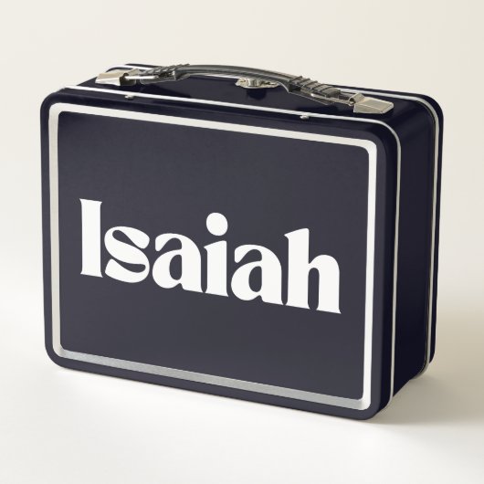 Isaiah Metall Brotdose (Rückseite)