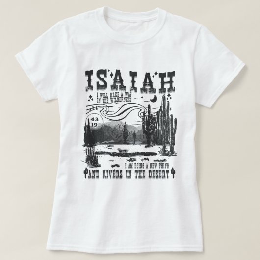 Isaiah T-Shirt (Design vorne)