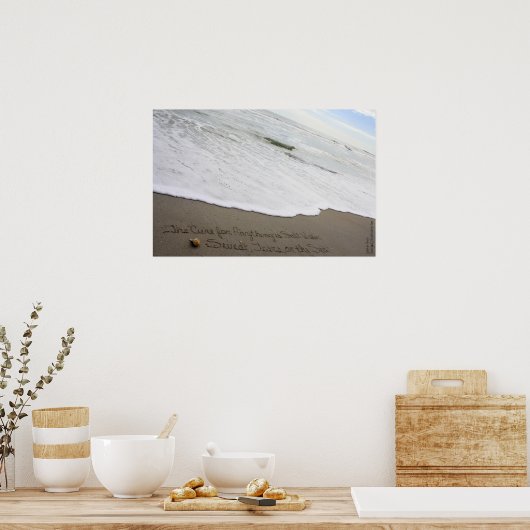 Isak Dinesen's Cure Poster (Küche)