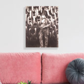 Isambard Kingdom Brunel, stehend vor dem Leinwanddruck (Insitu (Wohnzimmer))