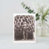 Isambard Kingdom Brunel, stehend vor dem Postkarte (Stehend Vorderseite)