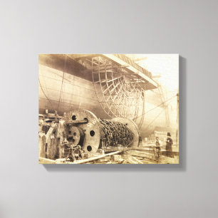 Isambard Königreich Brunel (1806-59) neben dem Leinwanddruck