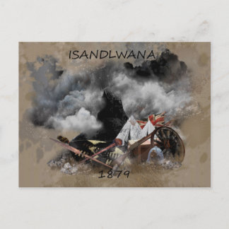 Isandlwana Battle 1879 Postkarte