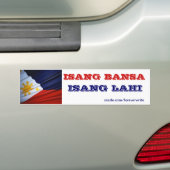 ISANG BANSA ISANG LAHI AUTOAUFKLEBER (Auf Auto)