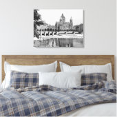 Isar in München, c.1910 Leinwanddruck (Insitu (Schlafzimmer))
