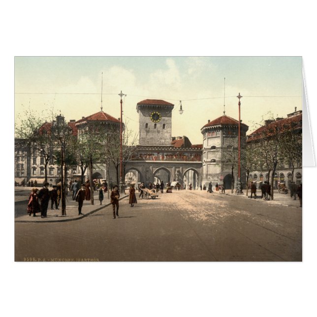 Isartor, München, Bayern, Deutschland (Vorderseite (Horizontal))