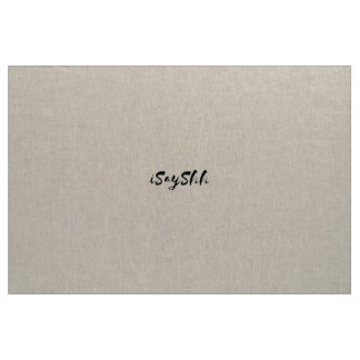 iSayShh-Design Stoff