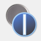 Isaz Isa Ice Rune Magnet (Vorderseite/Rückseite)