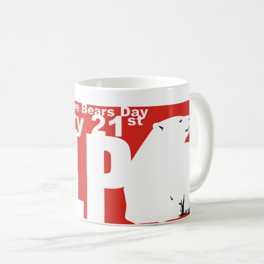 ISBD EISBÄR KAFFEETASSE (VorderseiteRechts)