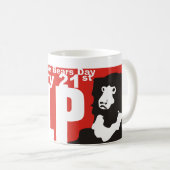 ISBD TRÄGHEITS-BÄR KAFFEETASSE (VorderseiteRechts)