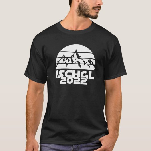 Ischgl 2022 Skiurlaub T-Shirt (Vorderseite)