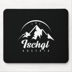 Ischgl Austria Ski Resort Skifahren Snowboarden So Mousepad