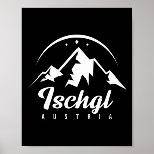 Ischgl Austria Ski Resort Skifahren Snowboarden So Poster