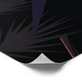 Ischgl Austria Vintages Skiposter. Poster (Ecke)