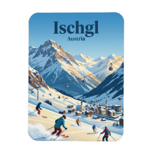 Ischgl Österreich Magnet