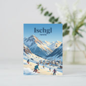 Ischgl Österreich Postkarte (Stehend Vorderseite)