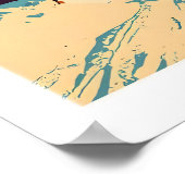 Ischgl Ski Print 1 Poster (Ecke)