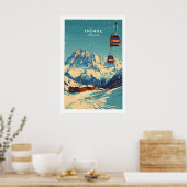 Ischgl Ski Print 1 Poster (Küche)