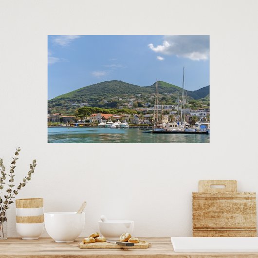 Ischia. 4 poster (Küche)