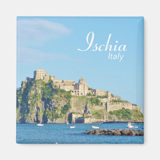 Ischia, Castello Aragonese - Magnet (Vorne)