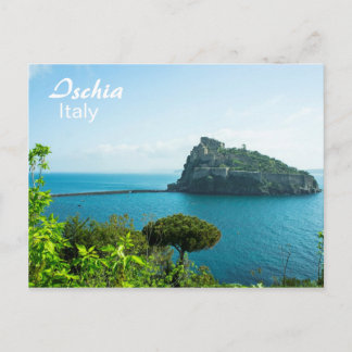 Ischia, Castello Aragonese - Postkarte