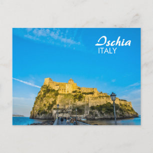 Ischia, Castello Aragonese - Postkarte