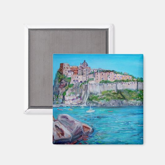 Ischia, Italien - Magnet (Vorderseite/Rückseite)