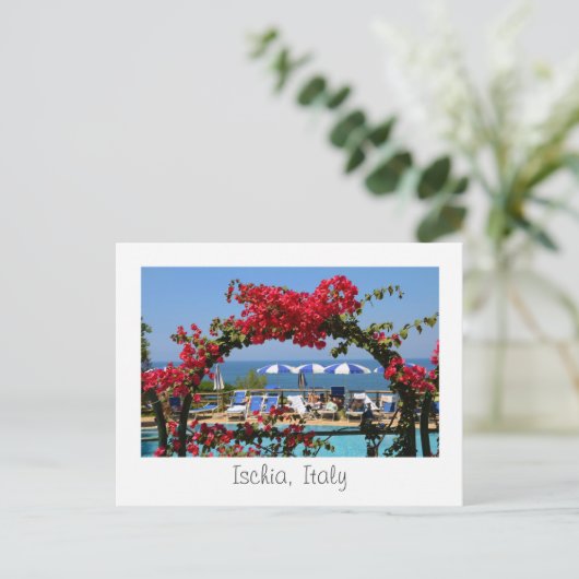 Ischia, Italien, Postkarte (Stehend Vorderseite)