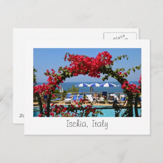 Ischia, Italien, Postkarte (Vorne/Hinten)