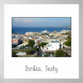 Ischia, Italien-Quadrat-Poster Poster (Vorne)