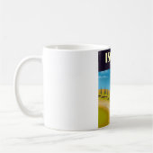 Ischia Italien Reiseplakat Kaffeetasse (Links)
