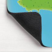 Ischia Italien Reiseplakat Mousepad (Ecke)
