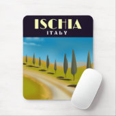 Ischia Italien Reiseplakat Mousepad (Mit Mouse)